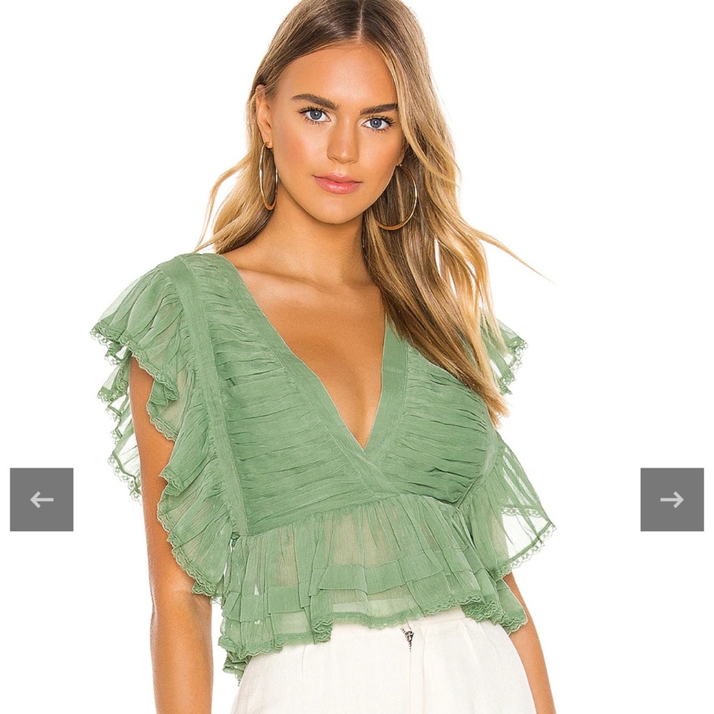 Tularosa Kaia Top in Mint